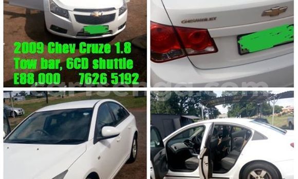 Nunua Ilio tumika Chevrolet Cruze White Gari ndani ya Malkerns nchini Manzini