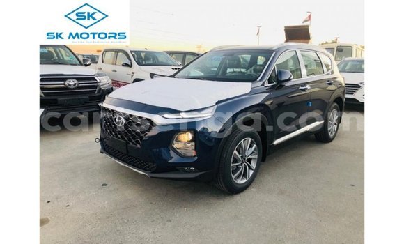 Buy Import Hyundai Santa Fe Blue Car in Import - Dubai in Hhohho