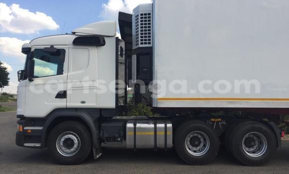 Nunua Ilio tumika Scania R420 White Lori ndani ya Big Bend nchini Lubombo Nunua Ilio tumika Scania R420 White Lori ndani ya Big Bend nchini Lubombo