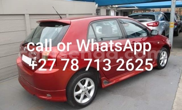 Buy Used Toyota Runx Red Car in Ezulwini in Hhohho Buy Used Toyota Runx Red Car in Ezulwini in Hhohho