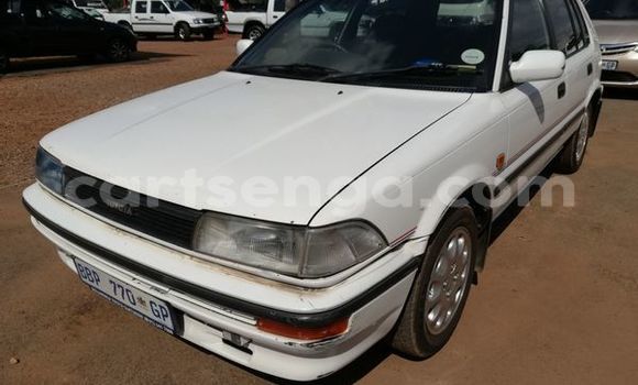 Buy Used Toyota Corolla White Car in Big Bend in Lubombo