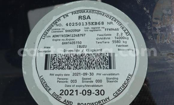 Acheter Occasion Utilitaire Isuzu FTR 850 Blanc à Mbabane, Manzini Acheter Occasion Utilitaire Isuzu FTR 850 Blanc à Mbabane, Manzini