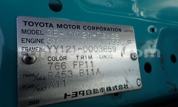 Acheter Occasion Utilitaire Toyota Dyna Vert à Big Bend, Lubombo District Acheter Occasion Utilitaire Toyota Dyna Vert à Big Bend, Lubombo District