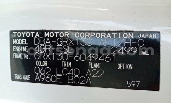 Buy Used Toyota Mark X White Car in Ezulwini in Hhohho Buy Used Toyota Mark X White Car in Ezulwini in Hhohho