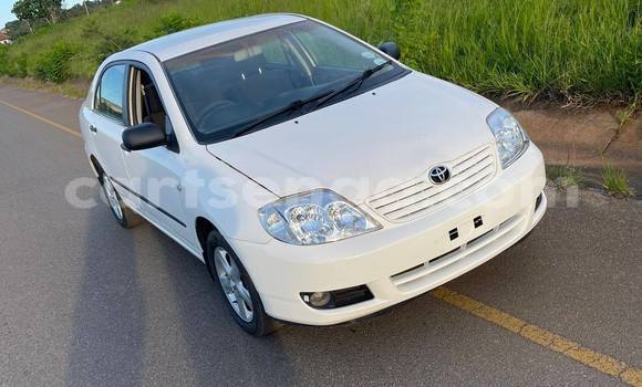 Buy Used Toyota Corolla White Car in Manzini in Manzini