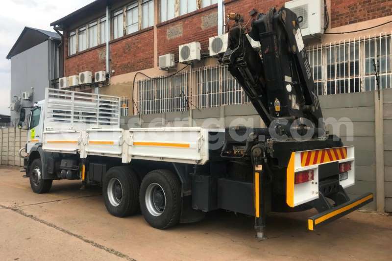 Big with watermark mercedes benz truck crane truck 2628 axor 6x4 d side crane truck hiab 322ep 2 2008 id 62790540 type main