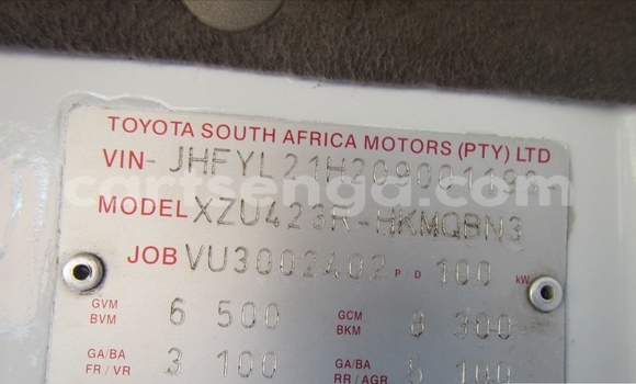 Acheter Occasion Utilitaire Toyota Dyna Blanc à Matsapha, Manzini Acheter Occasion Utilitaire Toyota Dyna Blanc à Matsapha, Manzini