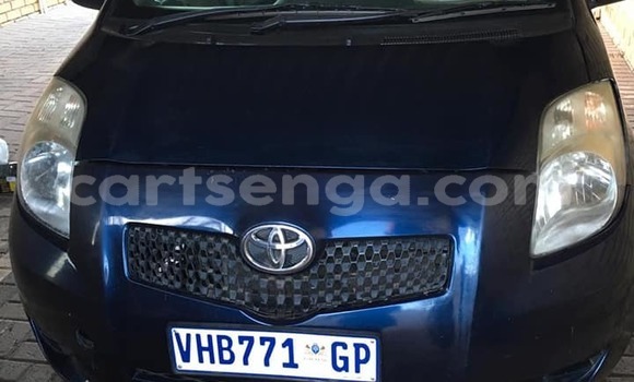 Buy Used Toyota Yaris Blue Car in Ezulwini in Hhohho Buy Used Toyota Yaris Blue Car in Ezulwini in Hhohho